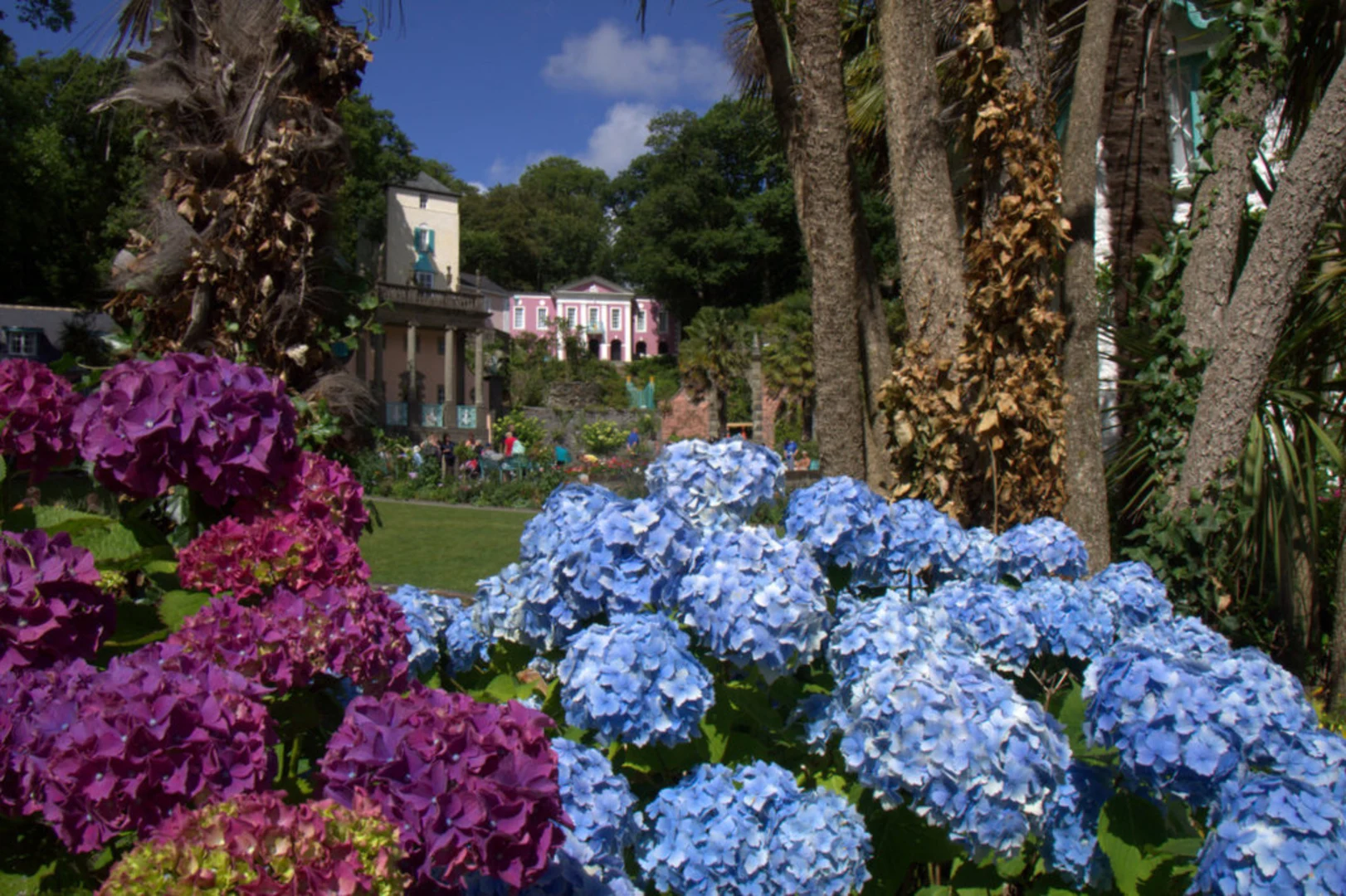 An image depicting the trail Portmeirion Loop and its surrounding area.