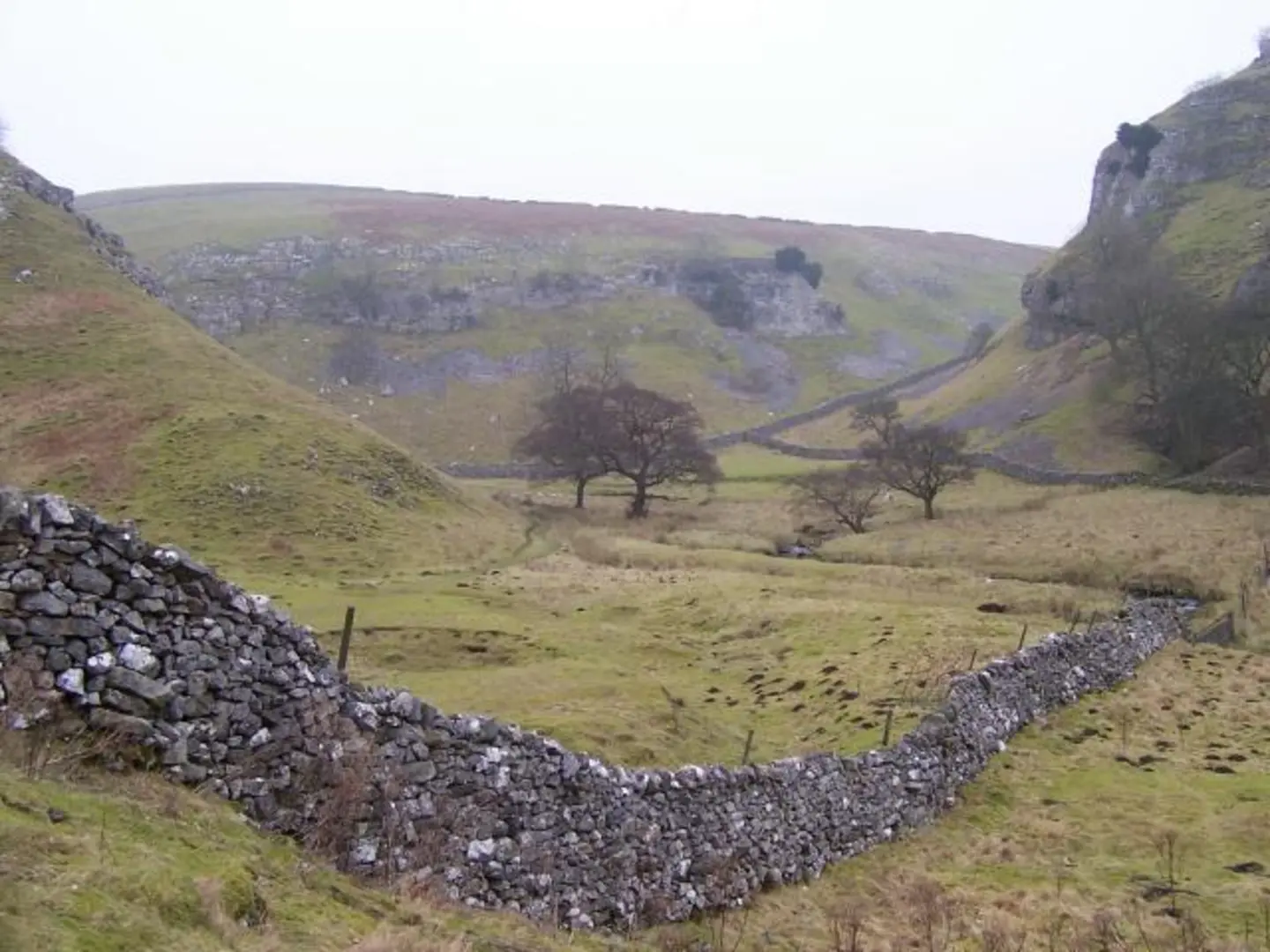 An image depicting the trail Trollers Gill and Skyreholme Beck and its surrounding area.