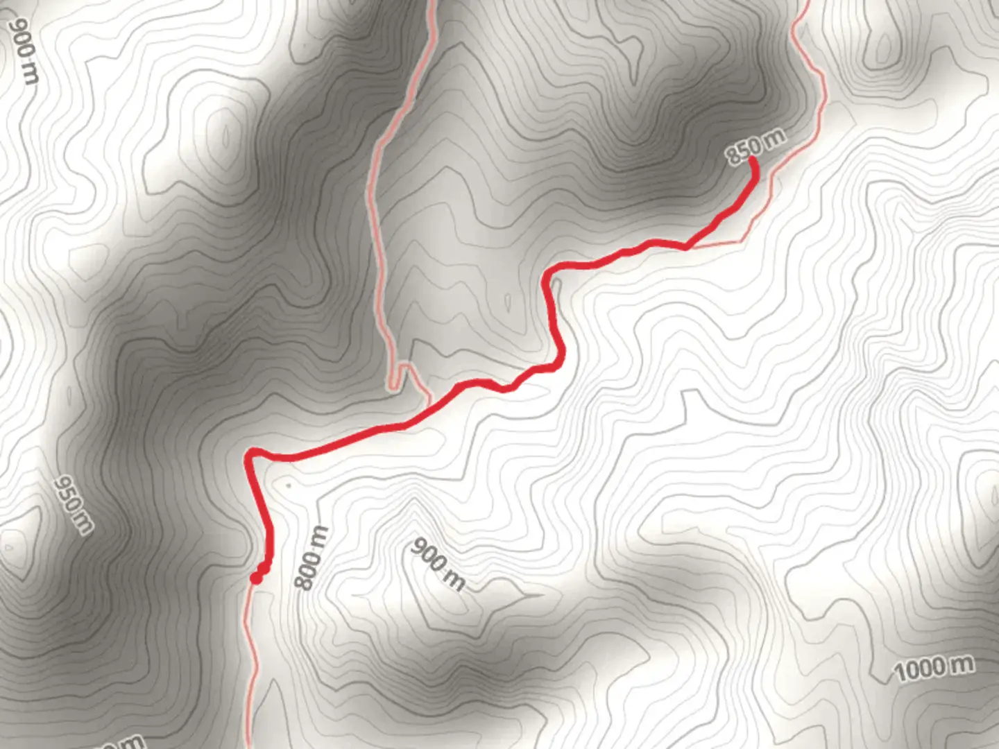 An image depicting the trail East Martinez Canyon Road - Short and its surrounding area.