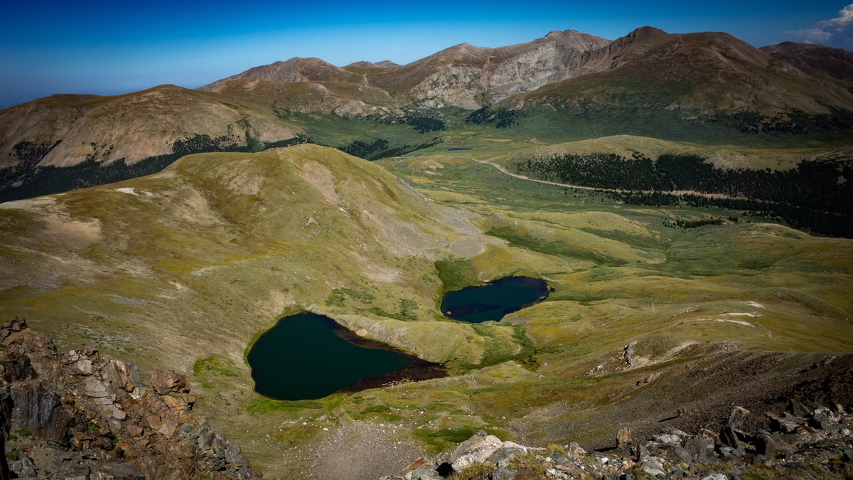 Square Top Lakes via South Park Trail