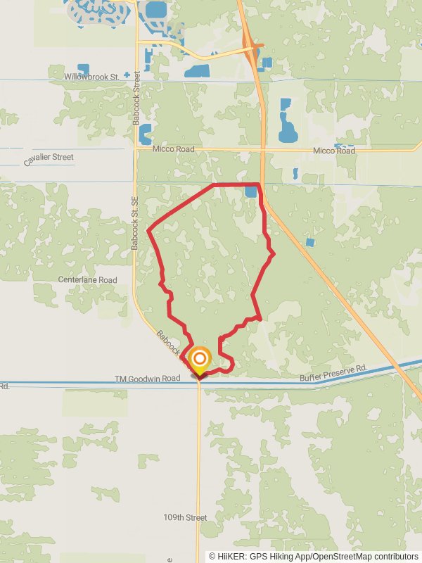 White and Green Loop Trail