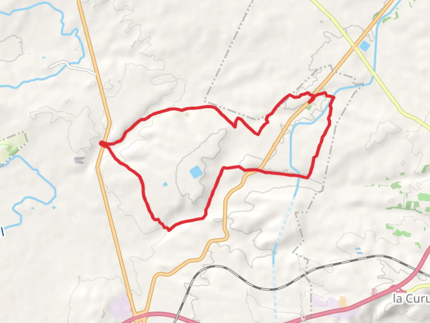 An image depicting the trail Path of the Plans de Conill PR C 69 and its surrounding area.
