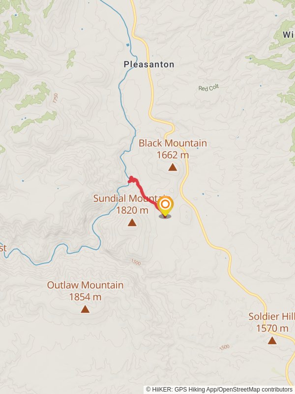 San Francisco Hot Springs Trail