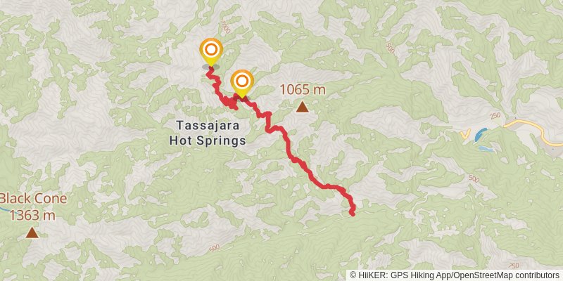 Horse Pasture Trail stage 2 Map
