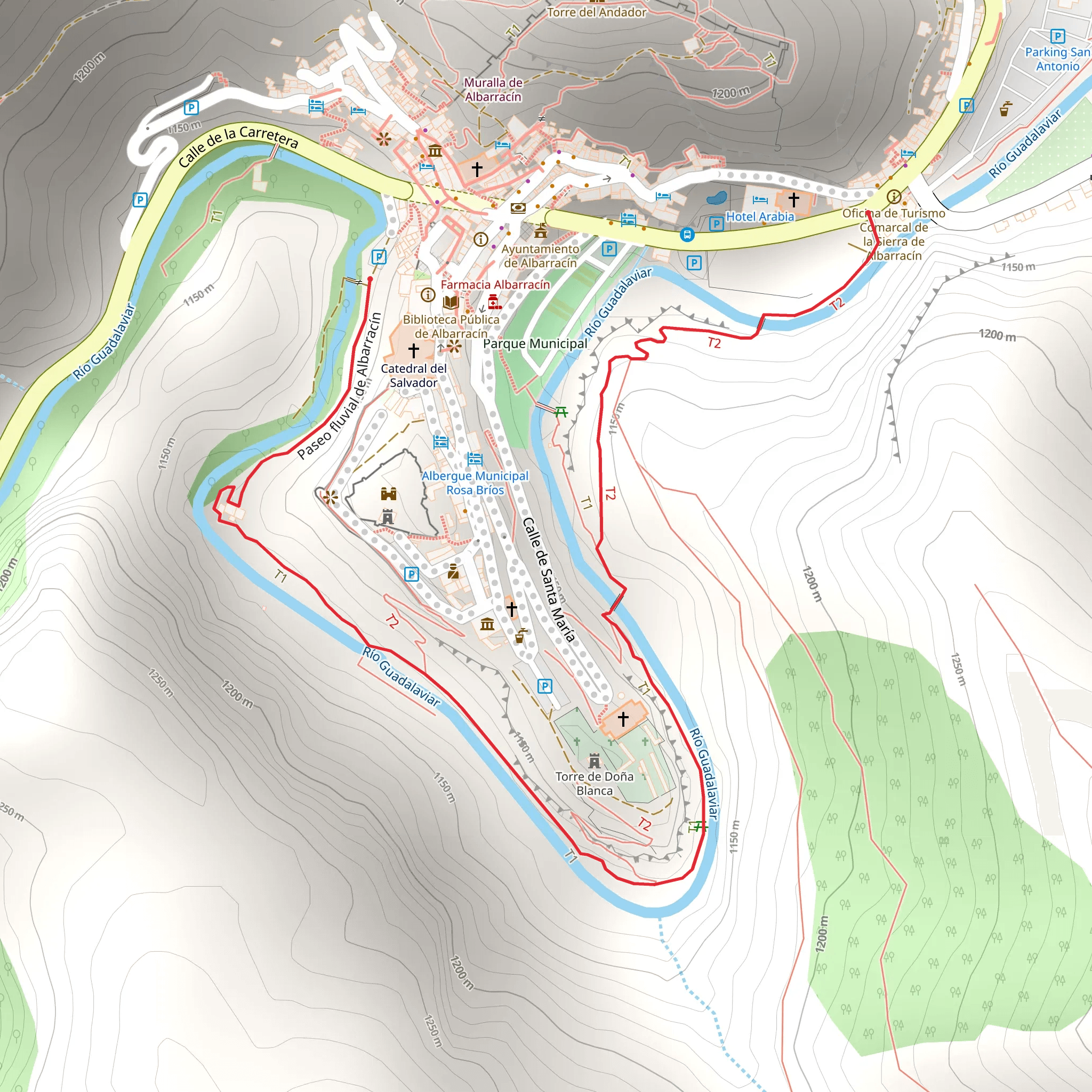 River Ride SL TE 48 mobile static map