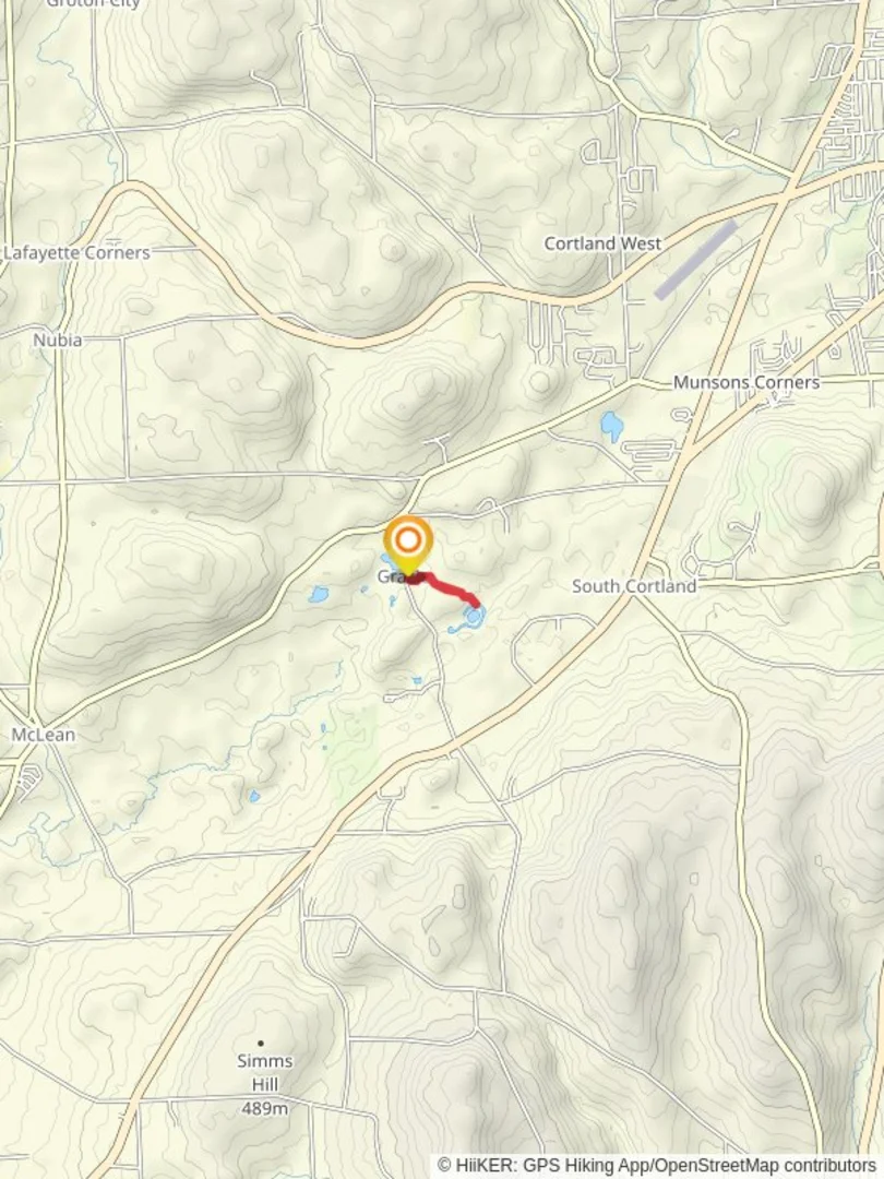 An image depicting the trail Gracie Road Walk and its surrounding area.