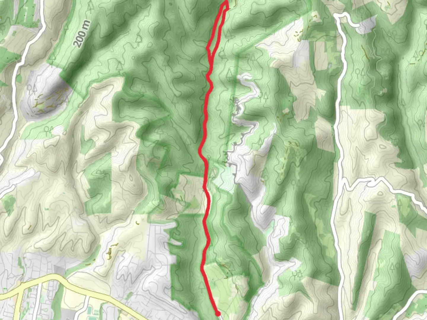 An image depicting the trail Aptos Creek Fire Road and Loma Prieta Grade and its surrounding area.