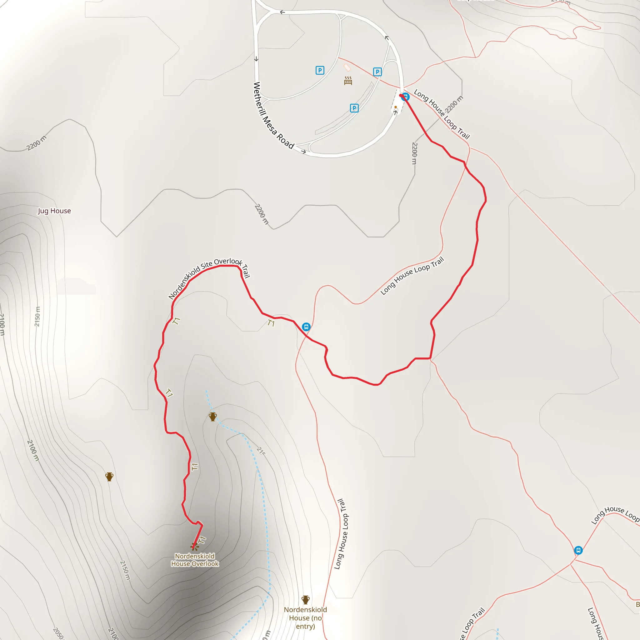 Nordenskiold Trail mobile static map
