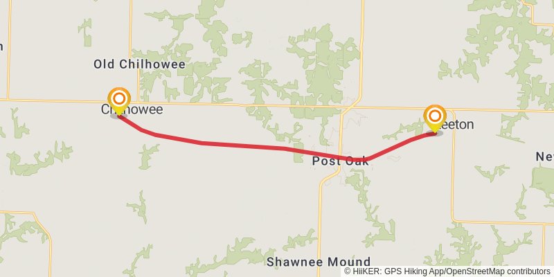 Rock Island Trail stage 3 Map