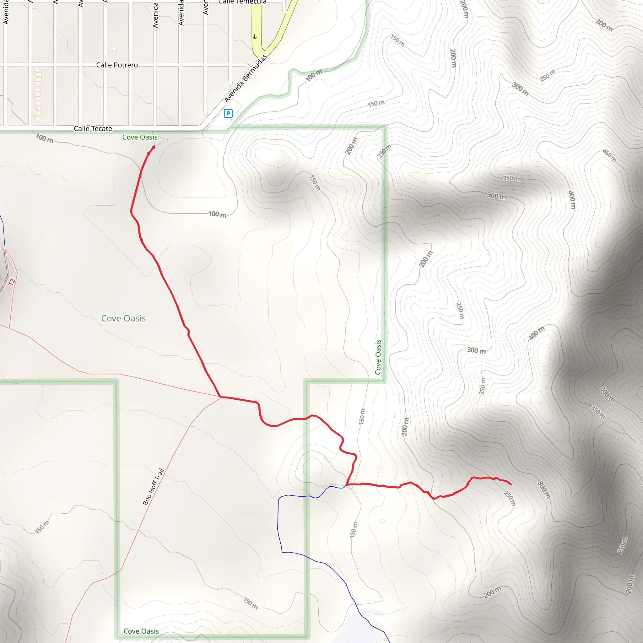 Cove Oasis mobile static map