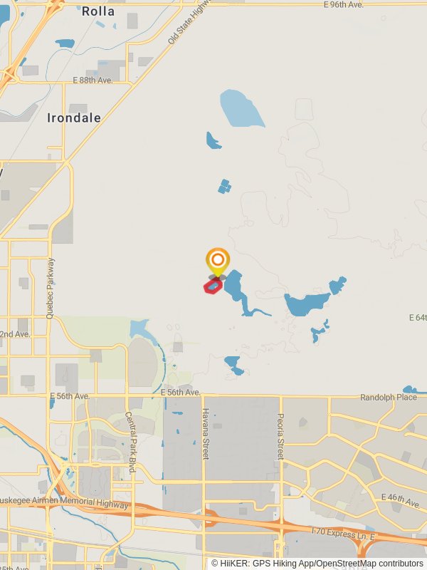 Lake Mary Loop mobile static map