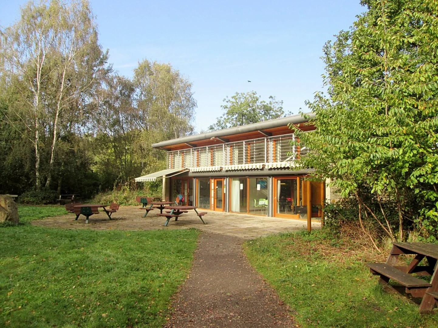 An image depicting the trail Potteric Carr Nature Reserve and Seven Arches Carr Walk and its surrounding area.