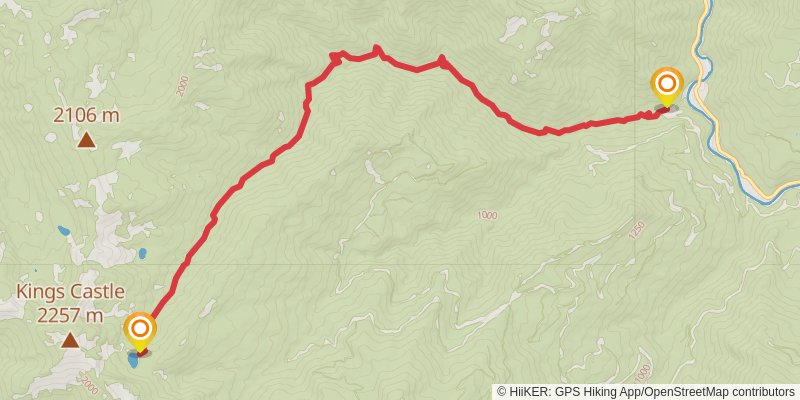 Kelsey Creek Trail stage 2 Map