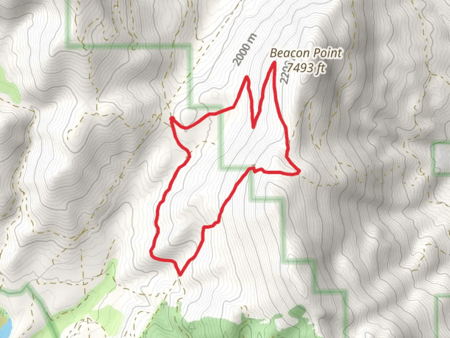 An image depicting the trail Henness Pass Road Loop - East and its surrounding area.
