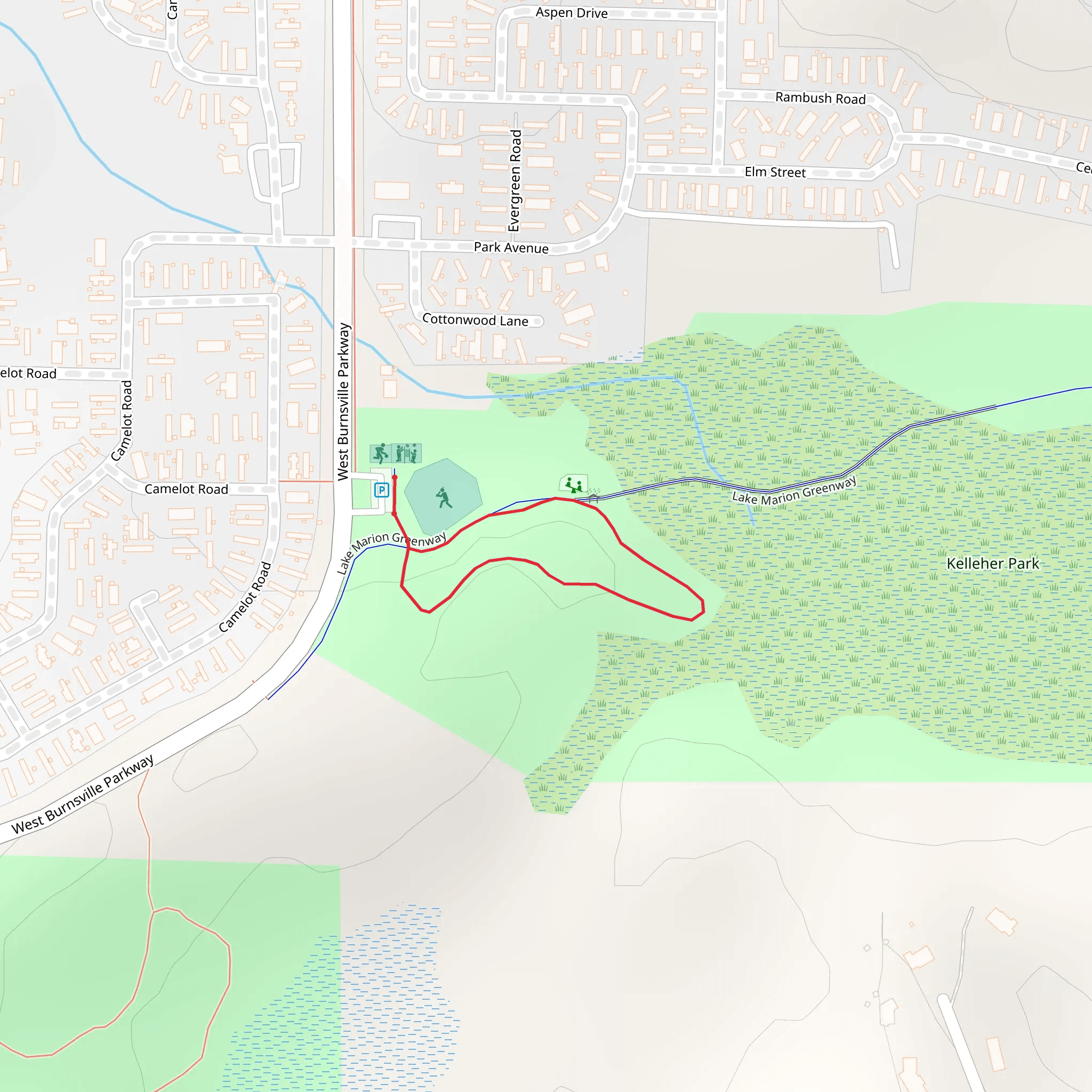 West Burnsville Parkway Loop mobile static map