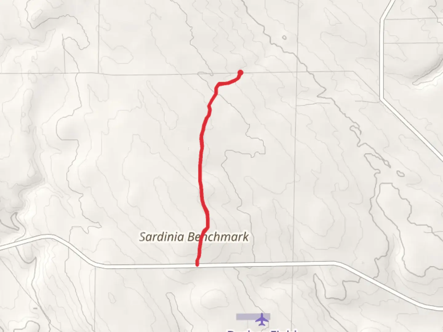 An image depicting the trail Warner Gulf Road Trail - West and its surrounding area.