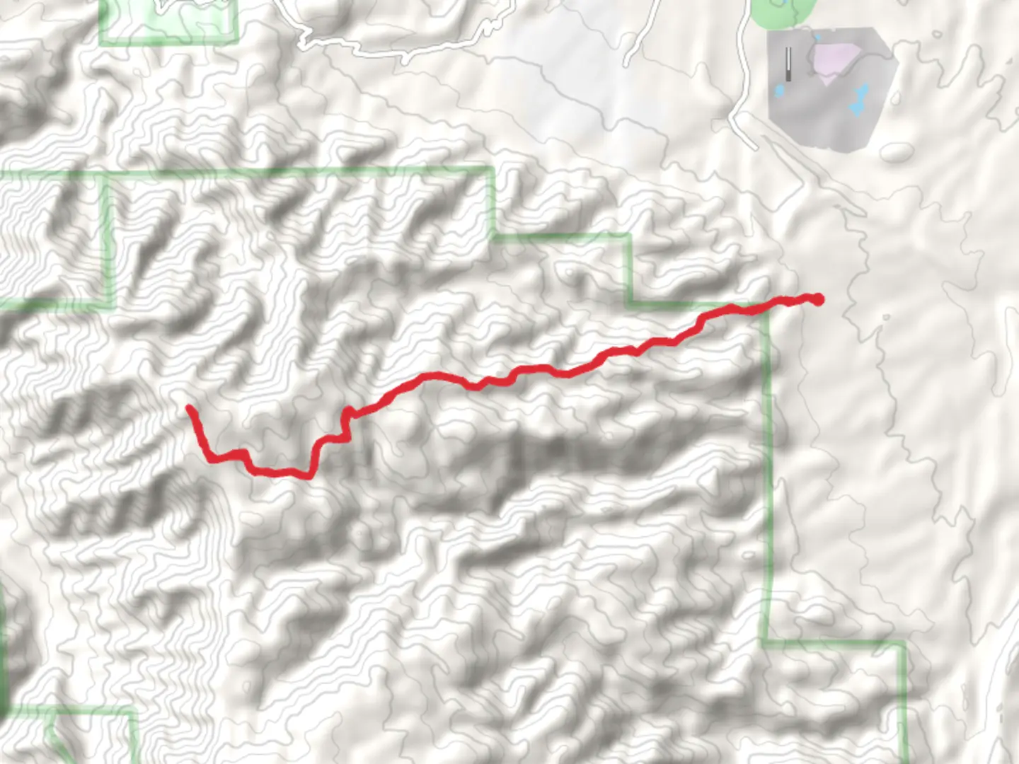 An image depicting the trail Tanner Peak Trail and its surrounding area.