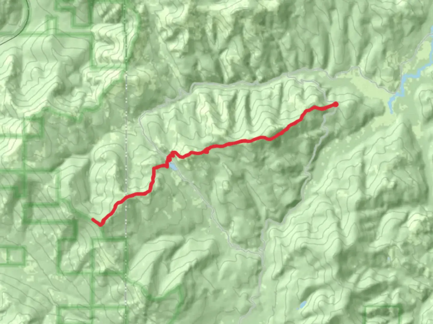 An image depicting the trail Ingalls - Mount Conner Trail and its surrounding area.