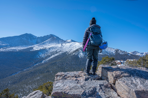 An image depicting the trail Estes Cone Trail and its surrounding area.
