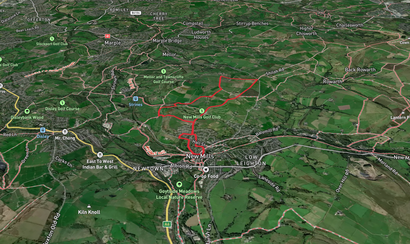 High Lea Park and Broadhurst Edge via GM Ringway