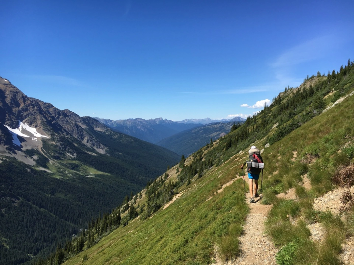 An image depicting the trail West Fork Pasayten Trail via Robinson Creek - Middle Fork Trail and its surrounding area.