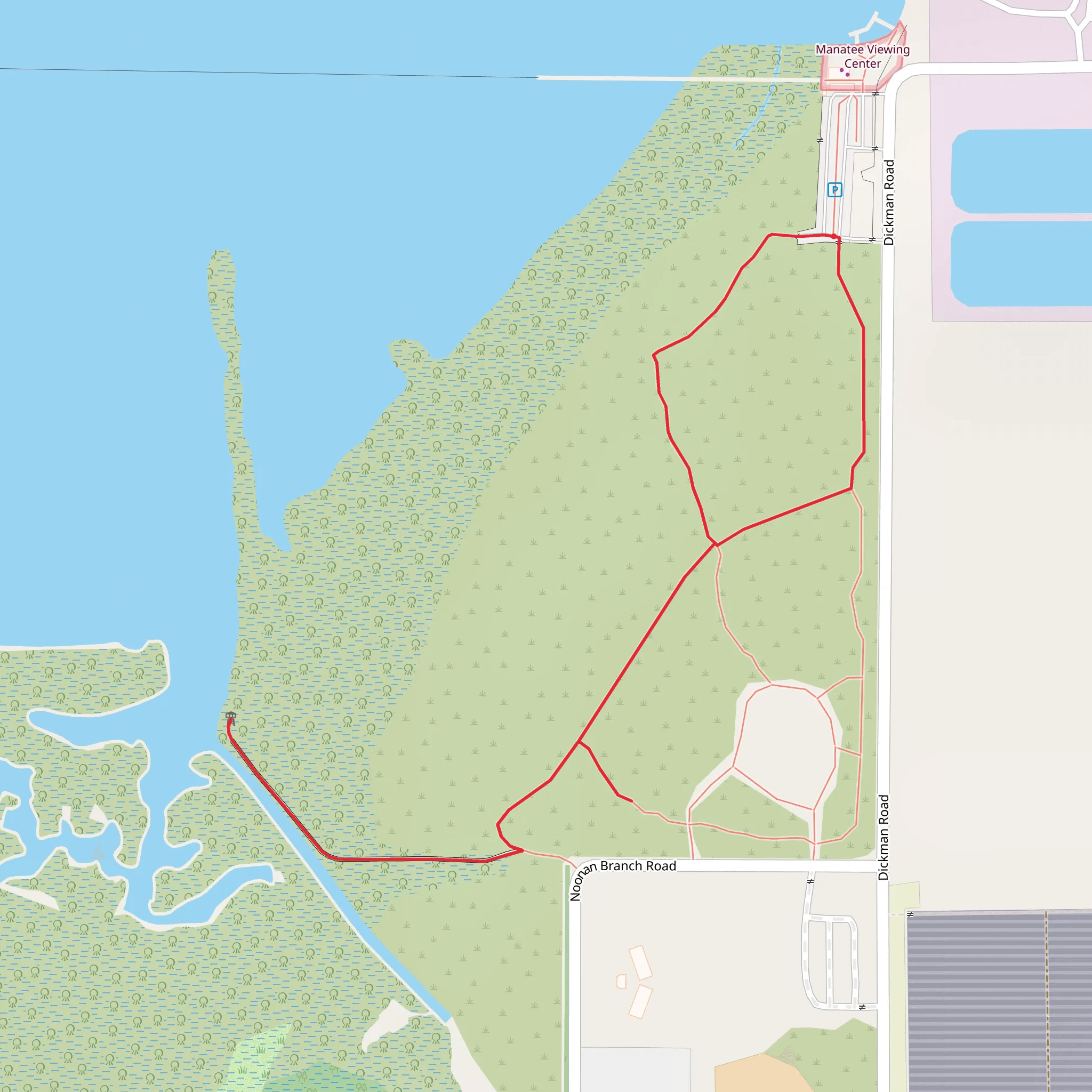 Loop Beside Big Bend mobile static map