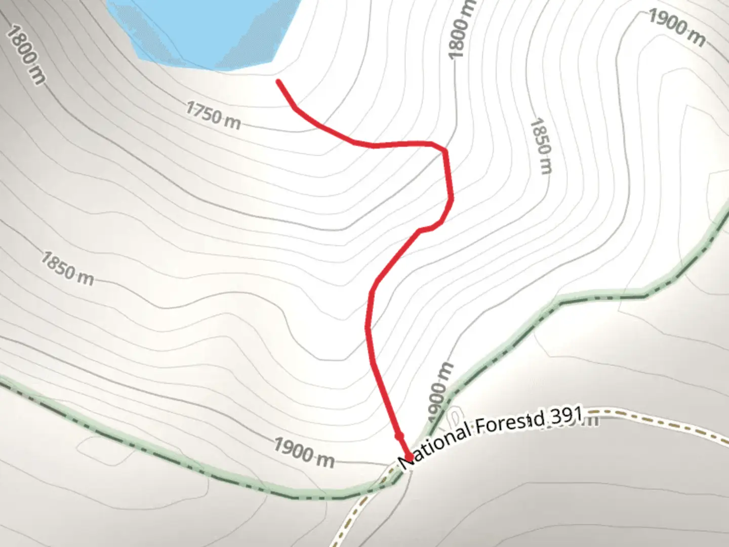 An image depicting the trail Square Lake Trail and its surrounding area.