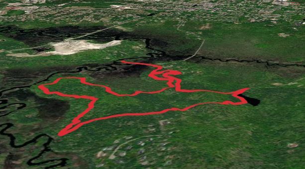 Bay Circuit Trail and Dwight Street Loop - Holt Pond