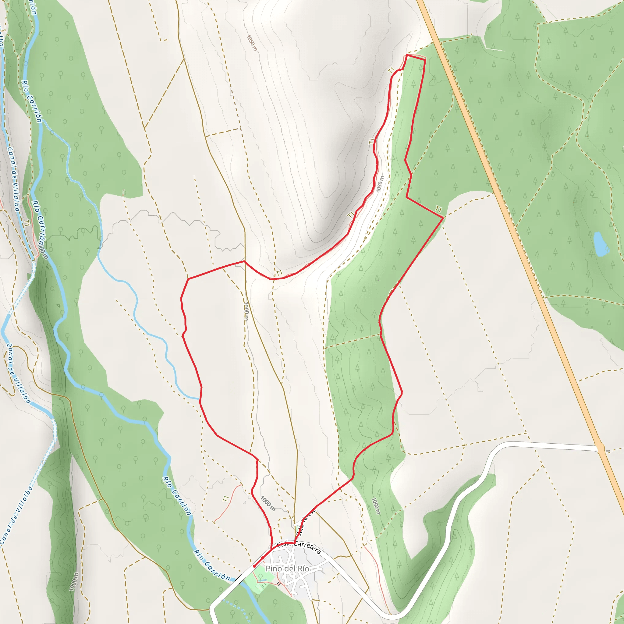 Path of Monte Palacios SL P 02 mobile static map