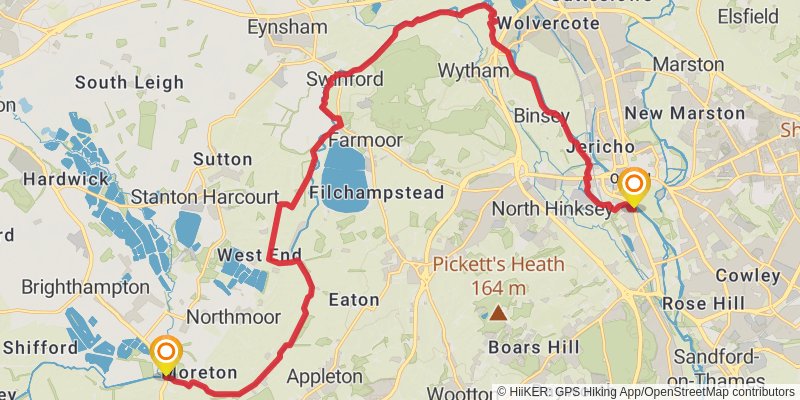 Thames Path stage 4 Map