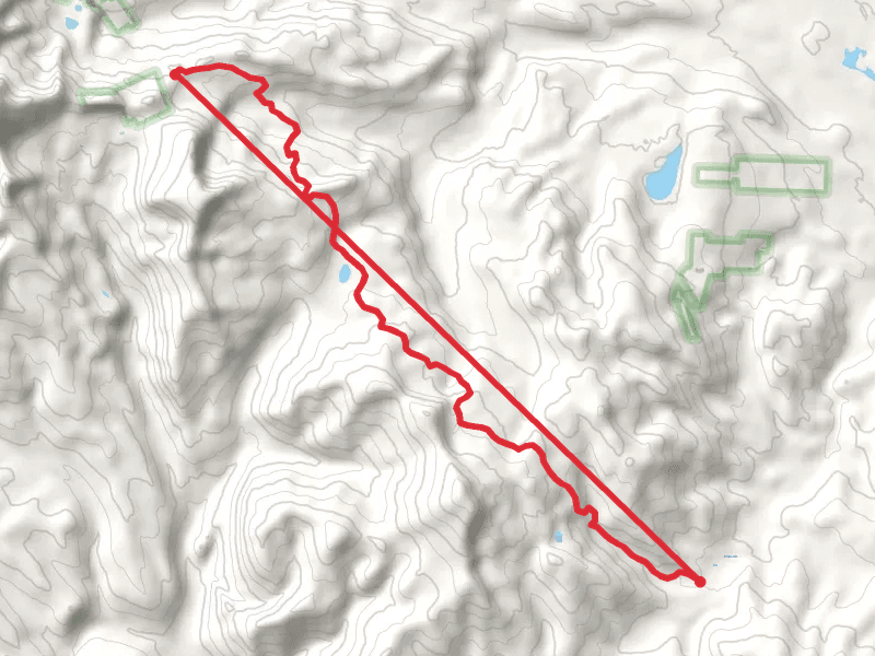 Mysterious Lake and Horsethief Lake