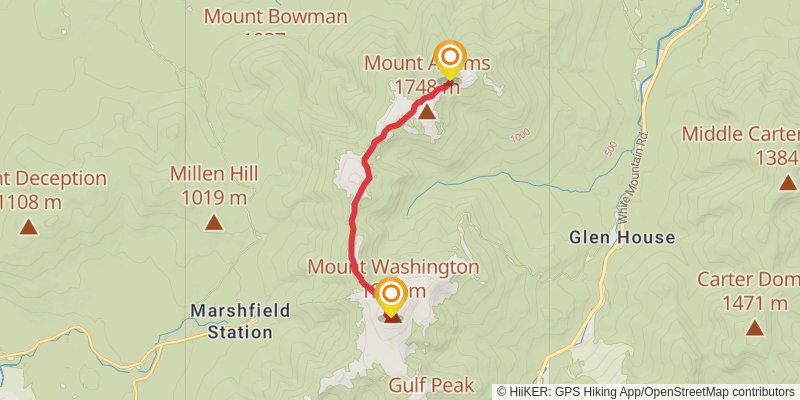 Gulfside Trail stage 2 Map