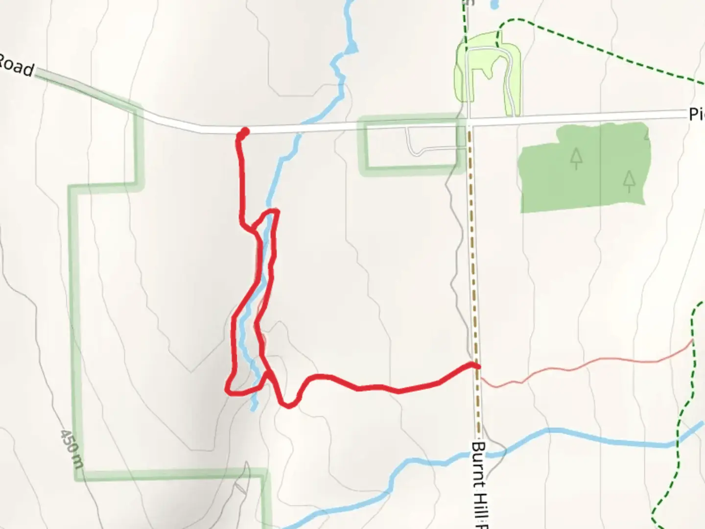 An image depicting the trail Ravine Loop Trail and its surrounding area.