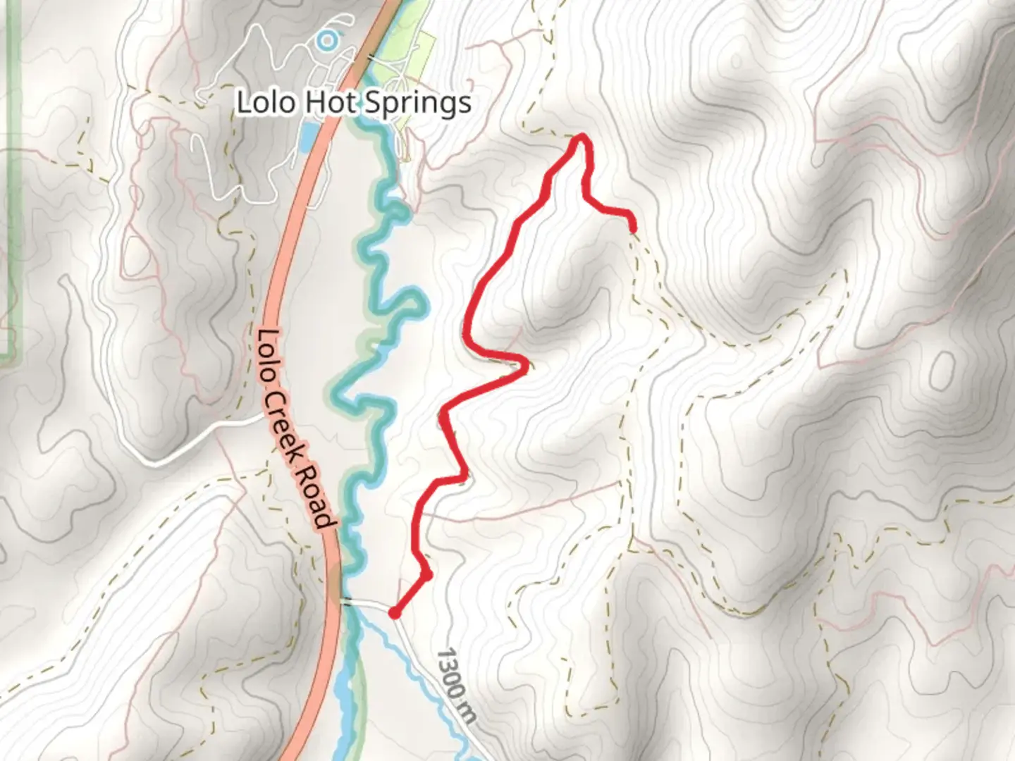An image depicting the trail Walk beside Mud Creek and its surrounding area.