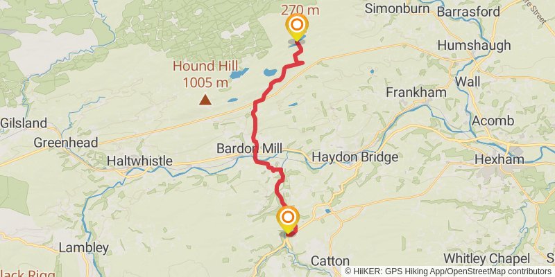 Reiver's Way stage 3 Map