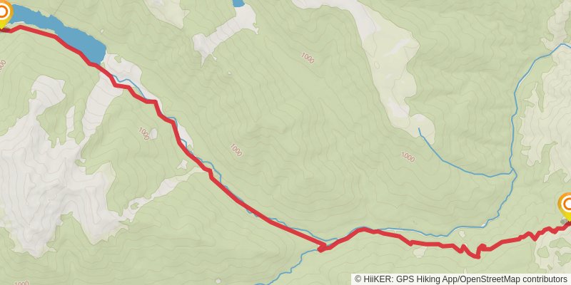 Anatoki and Waingaro Track stage 3 Map
