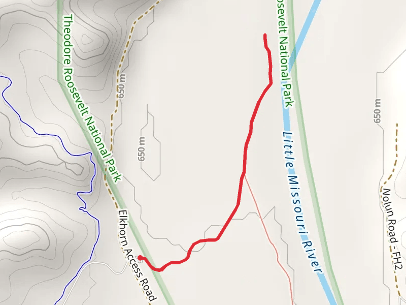 Elkhorn Ranch Unit Trail