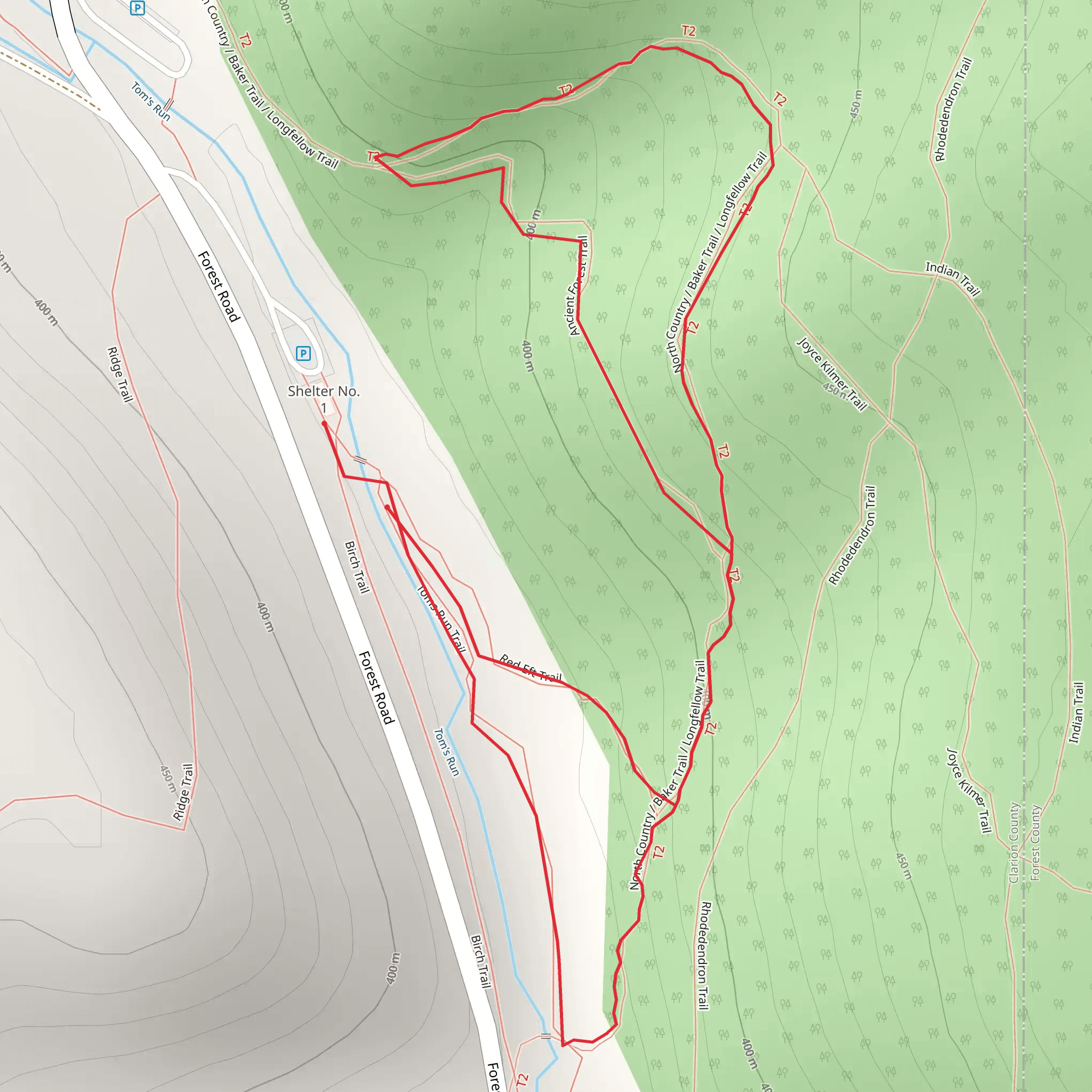 Gaging Sta Loop mobile static map
