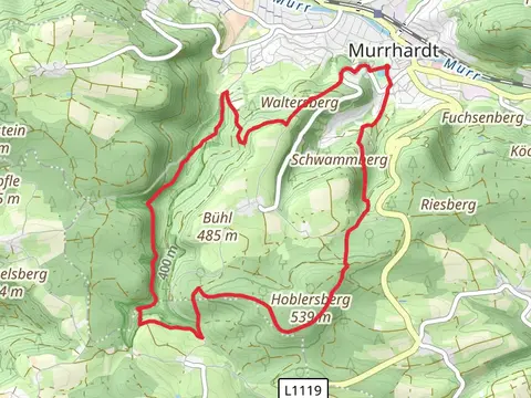 Feenspuren Waldklingen Loop