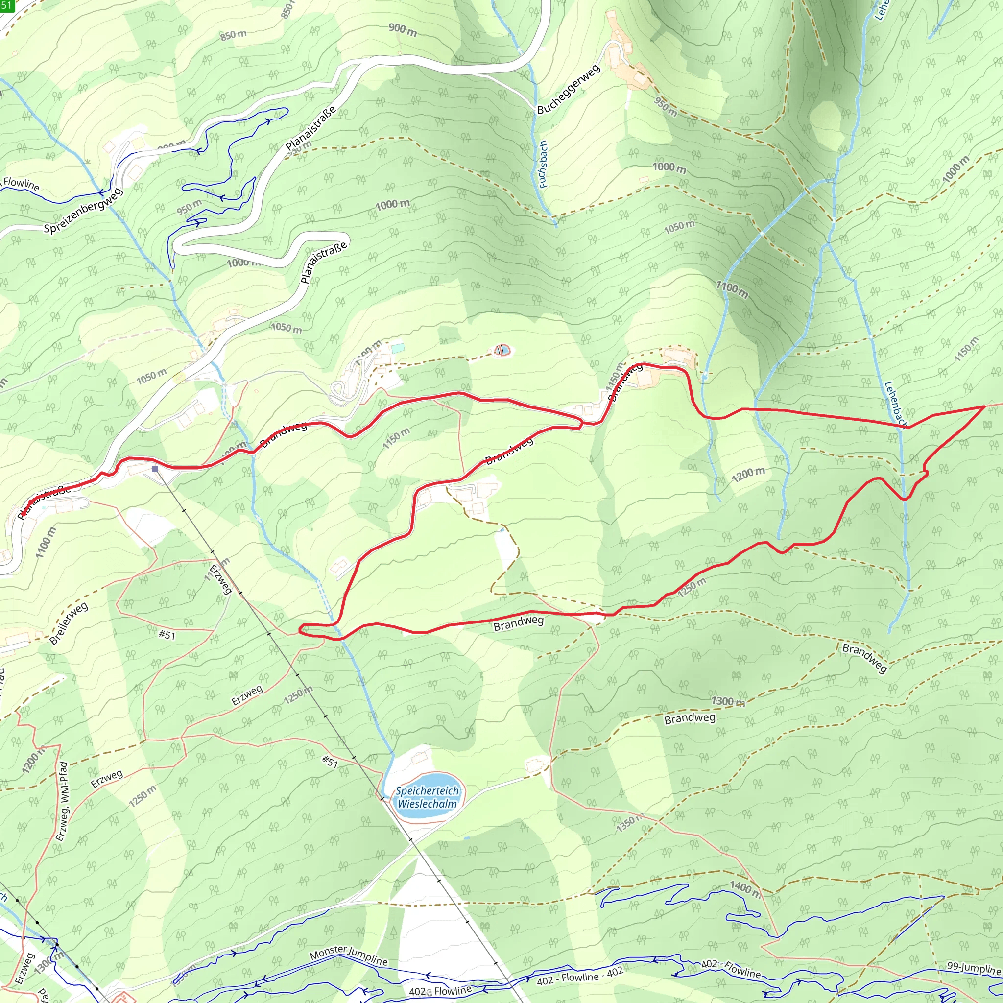 Ramsau and The Ennstal Valley mobile static map