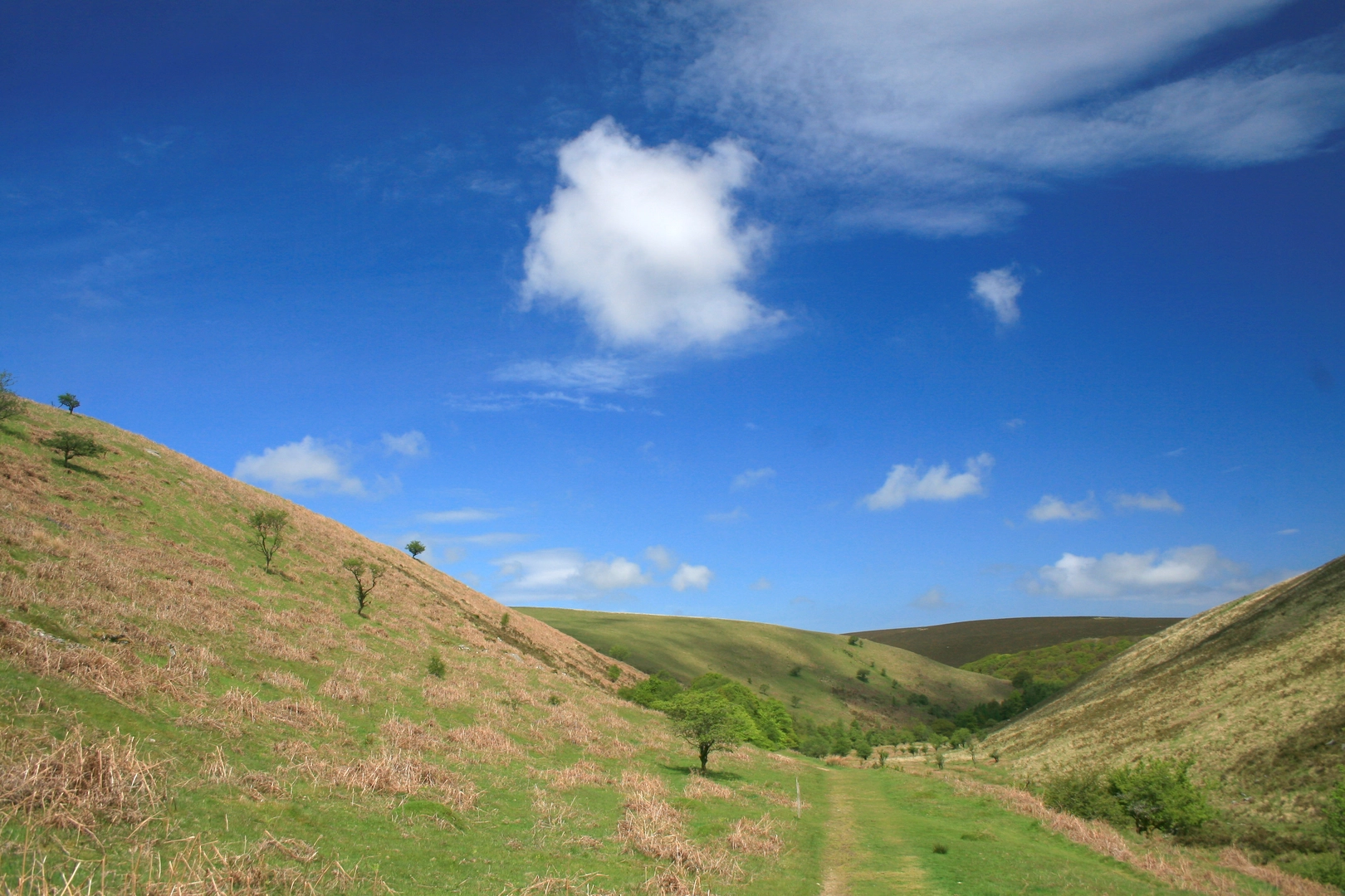 An image depicting the trail Doone Valley and its surrounding area.