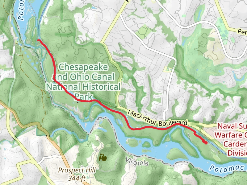 Chesapeake and Ohio Canal Towpath