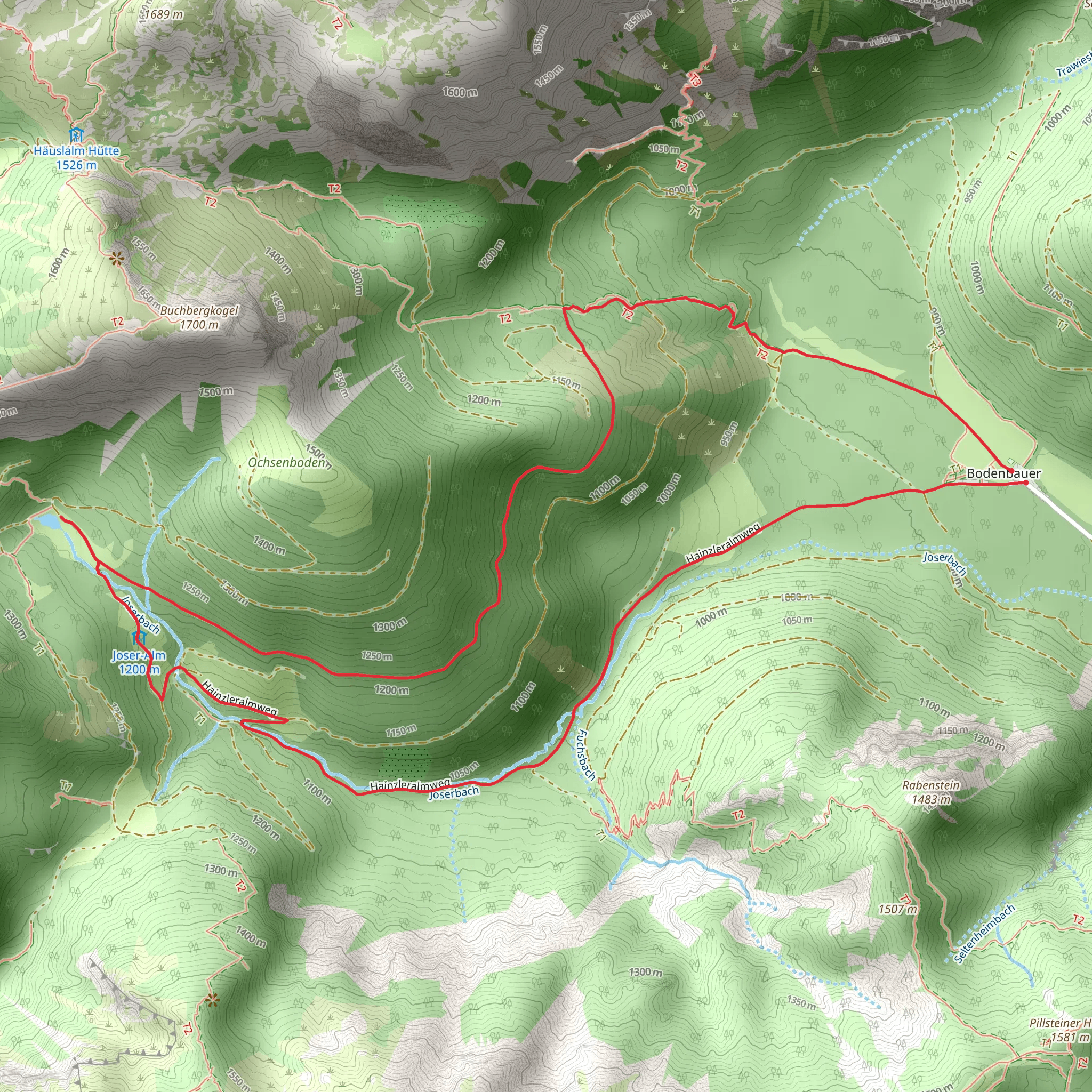 Zum Josersee mobile static map