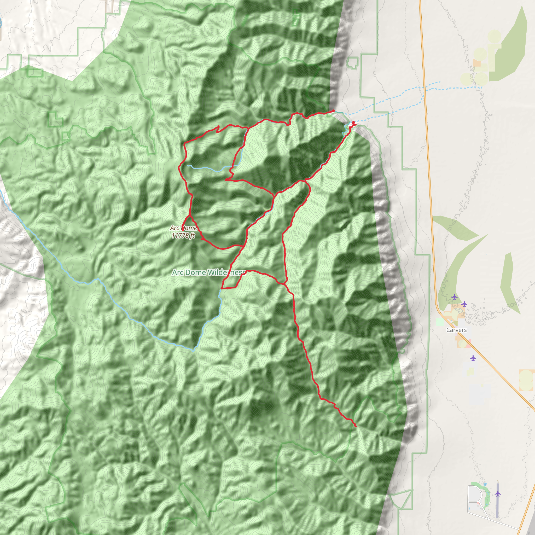 North - South Twin Rivers mobile static map