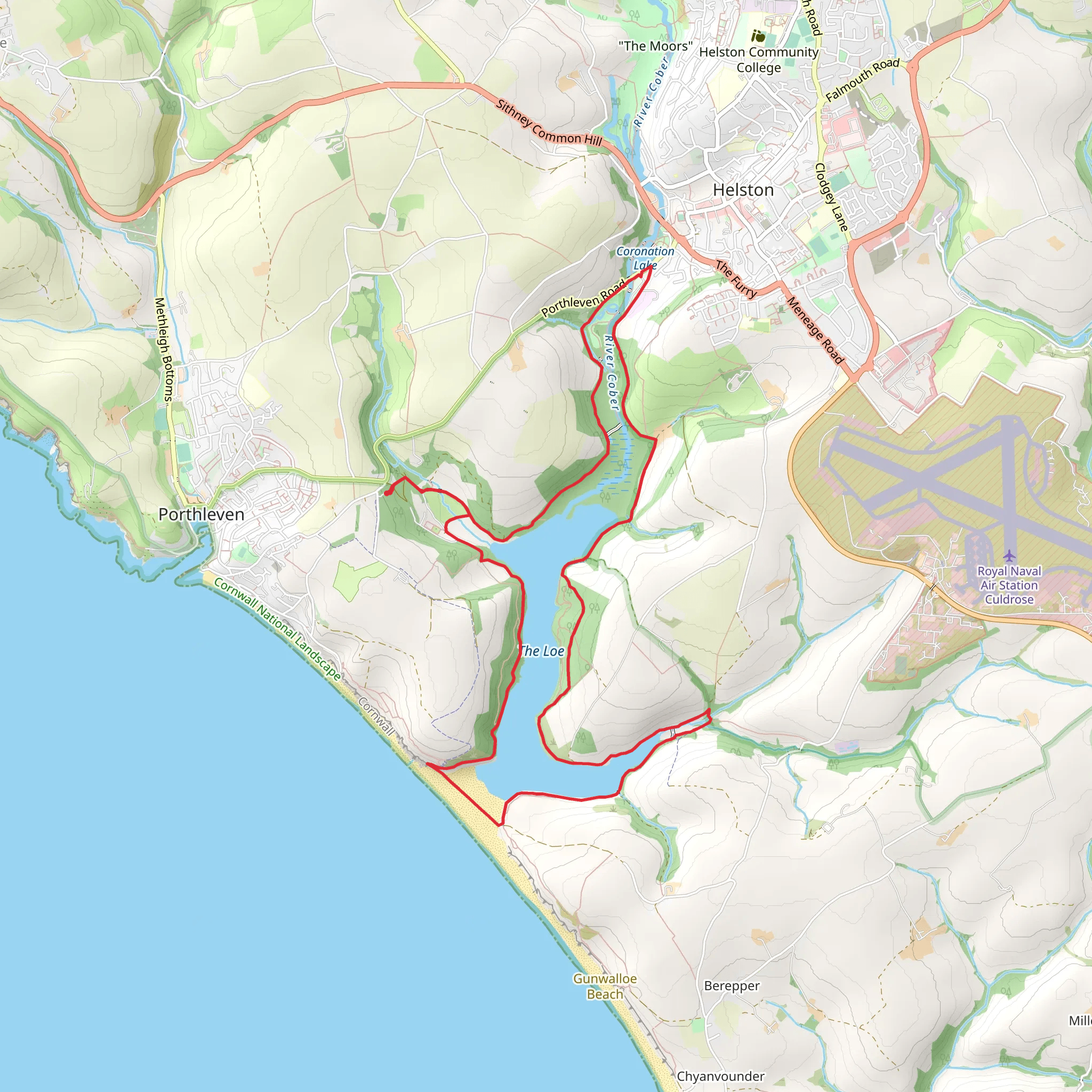 Penrose Estate Loop mobile static map