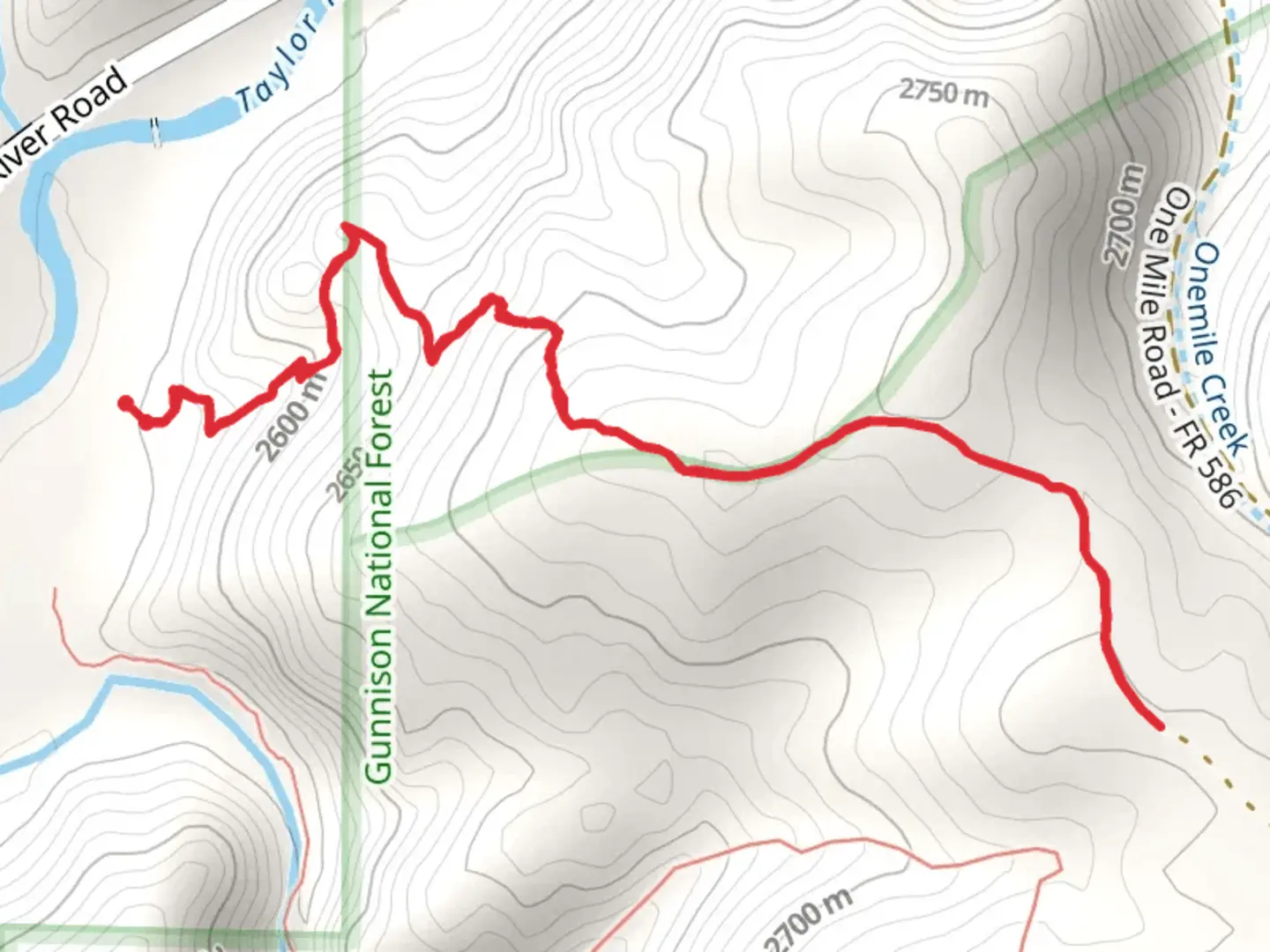An image depicting the trail Harmels Point Trail and its surrounding area.
