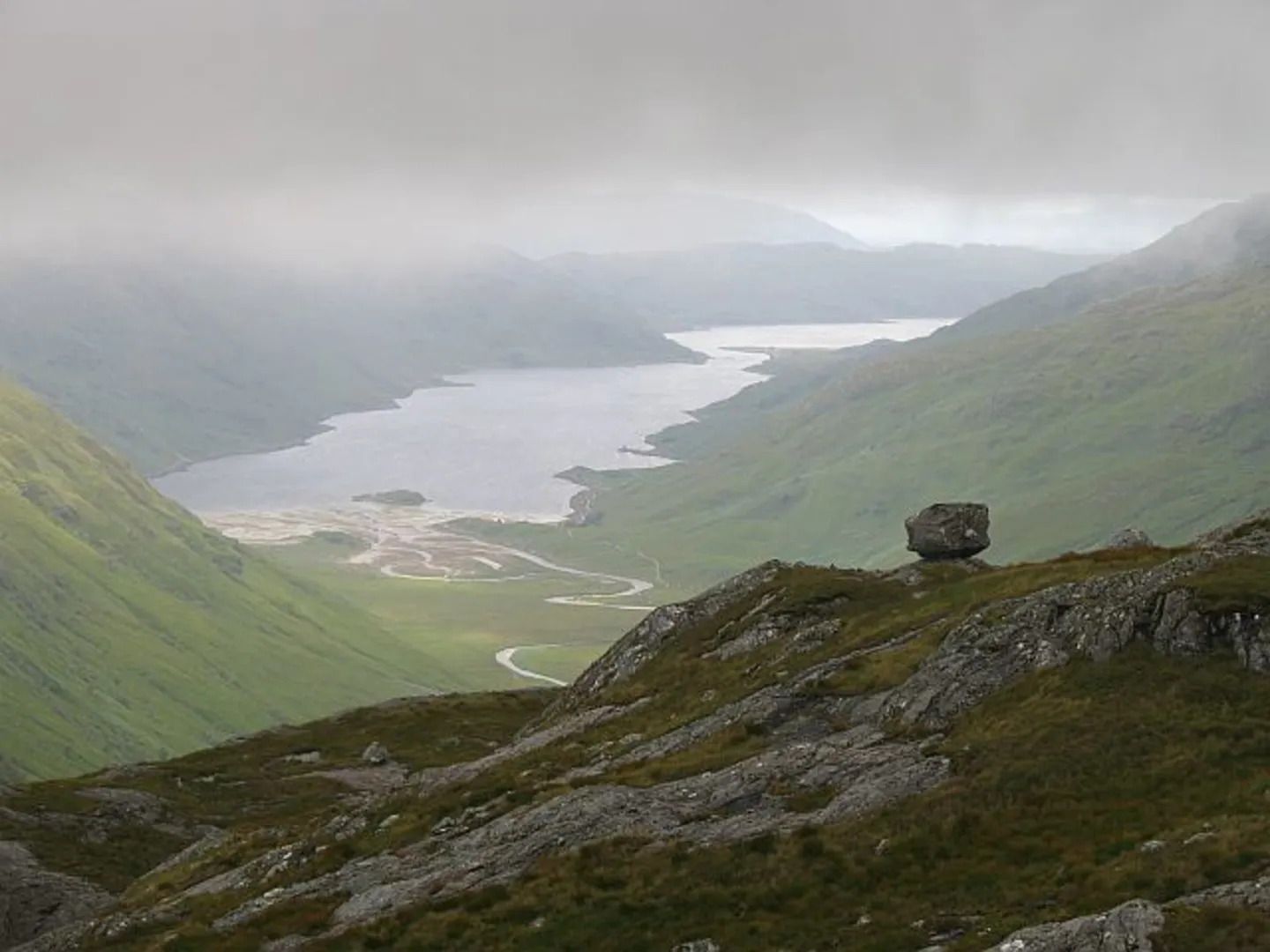 An image depicting the trail Ben Aden and its surrounding area.
