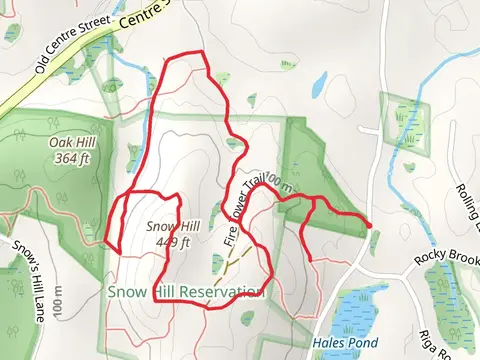 Snow Hill Loop from Pine Street