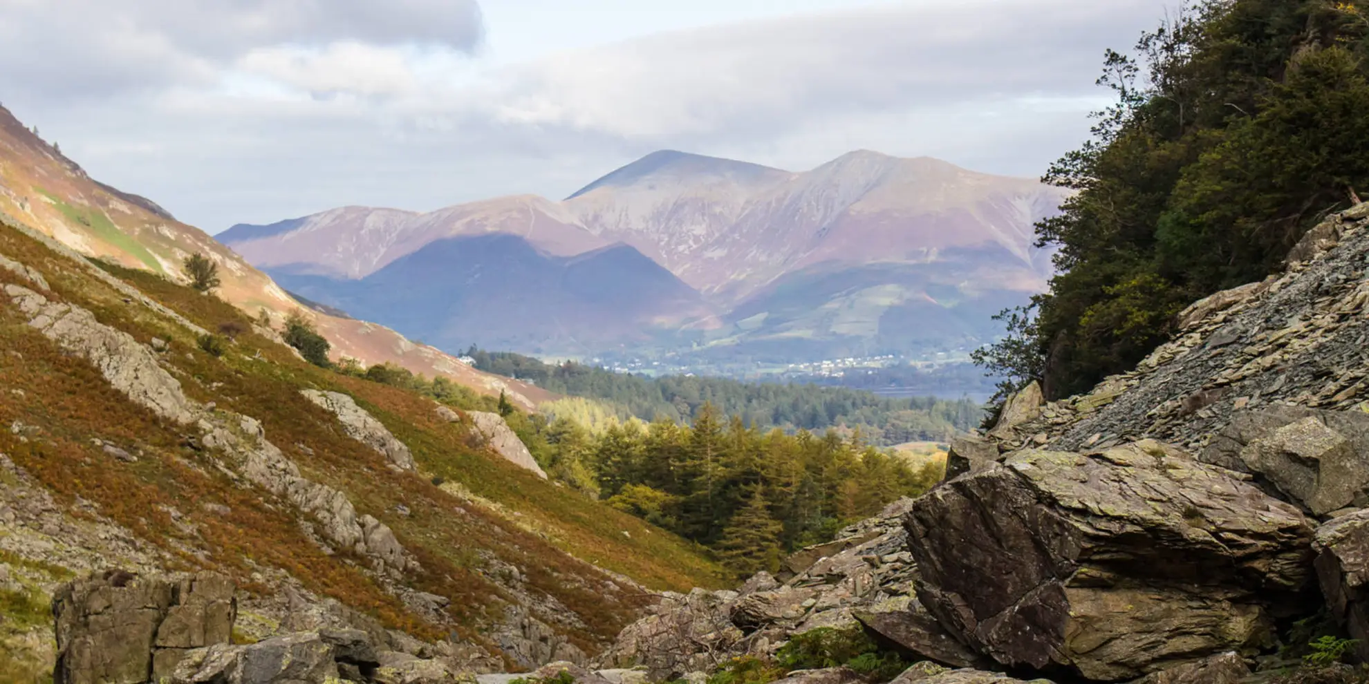 An image depicting the trail Borger Dalr Geology Walk - Borrowdale and its surrounding area.