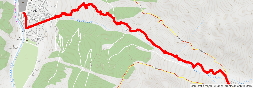 High-Altitude Trail stage 7 Map